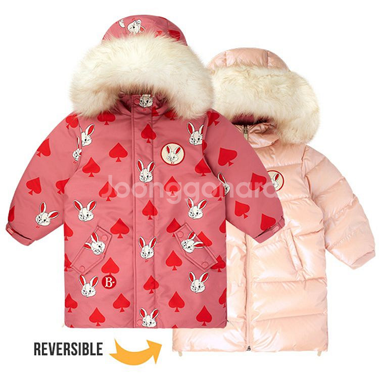 베베드피노 스페이드 앨리 구스다운110 패딩 + 티니핑 새제품--1