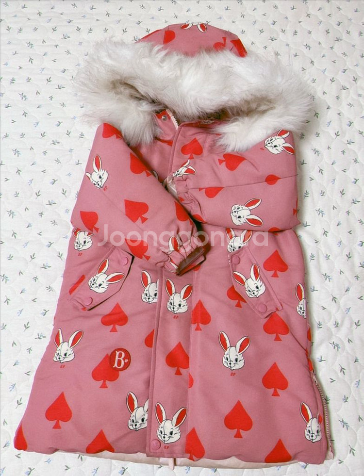 베베드피노 스페이드 앨리 구스다운110 패딩 + 티니핑 새제품--3