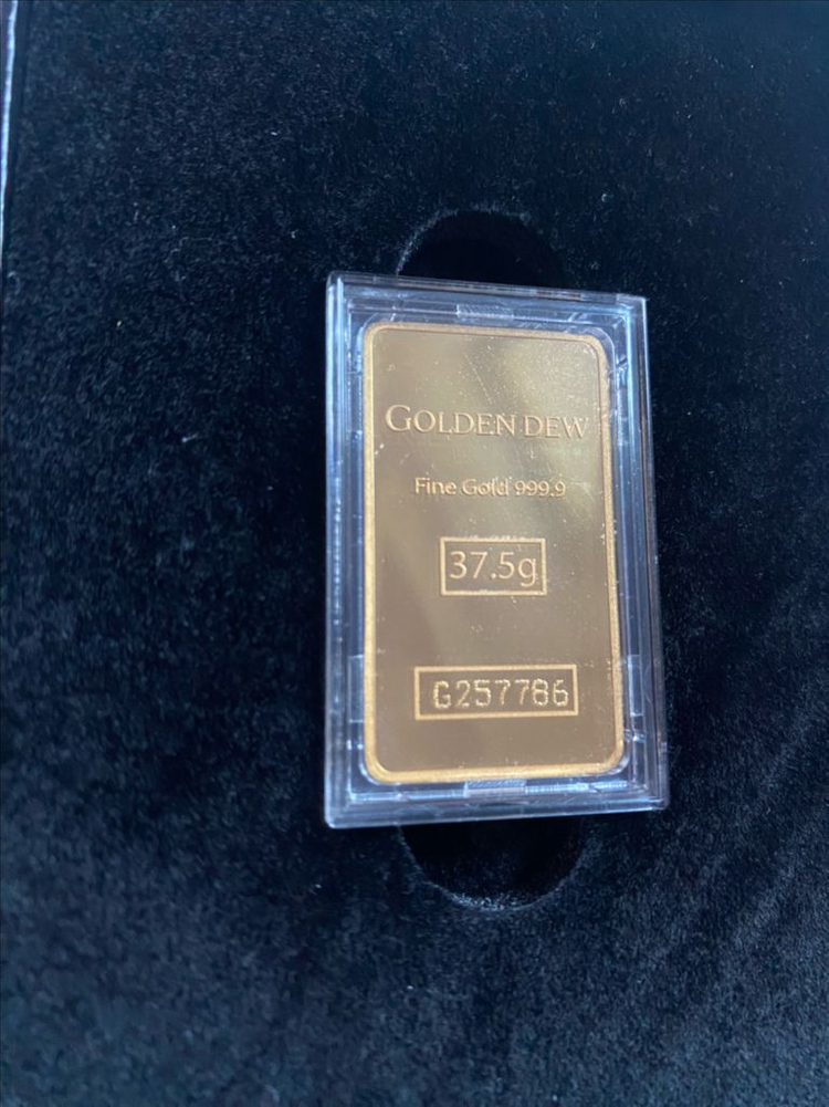 골든듀 순금 골드바 37.5g 이미지