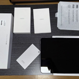 샤오미 미패드 6 미스트 블루 정발 제품