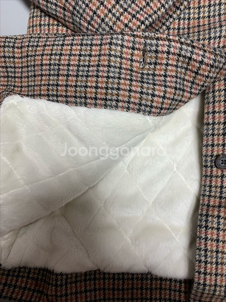 밍크뮤 퍼카라 코트 + 플라워 자수카라 원피스 일괄판매--3