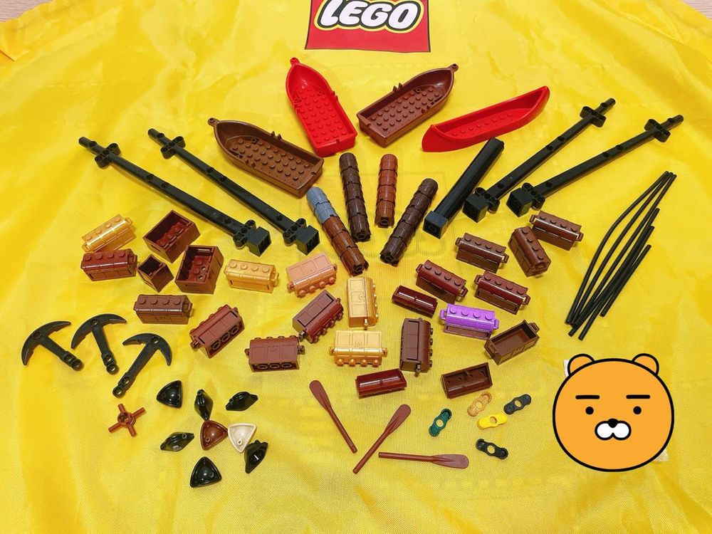 레고 캐슬 해적 스타워즈 해리포터 마블 심슨 시즌 미피 알바 동물 소품--8