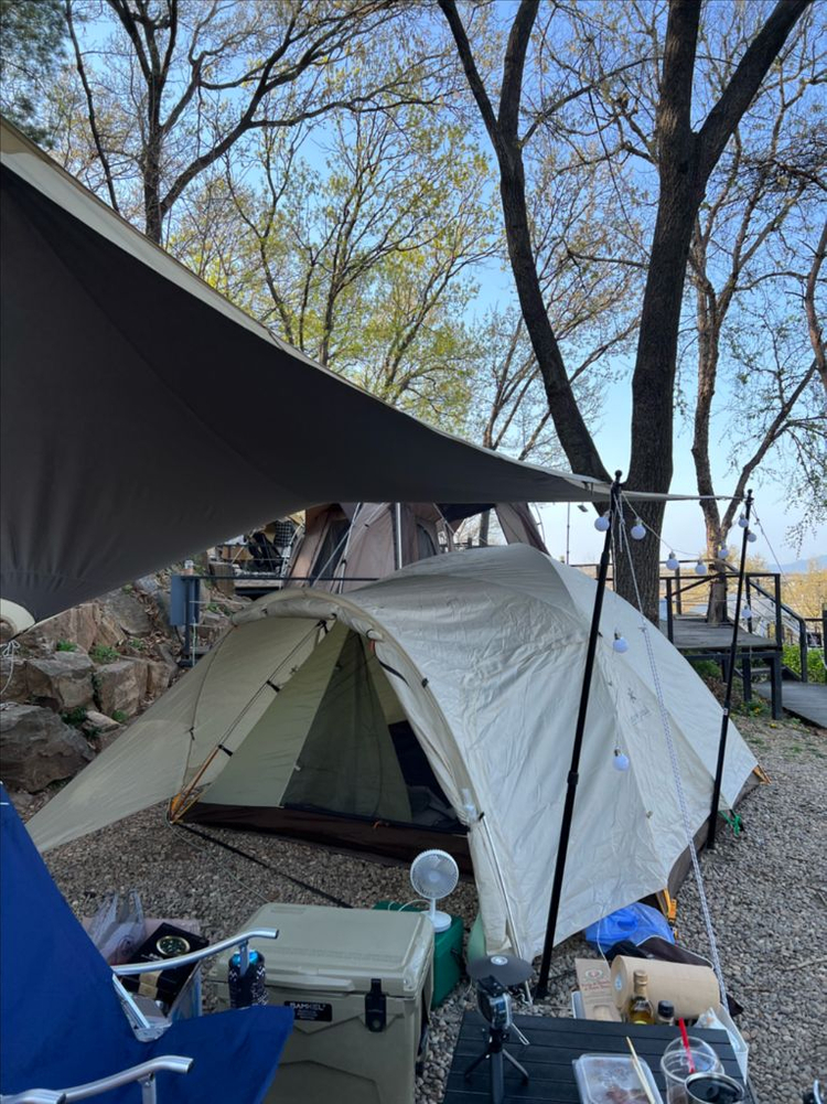 스노우피크 어메니티돔 M 아이보리--3