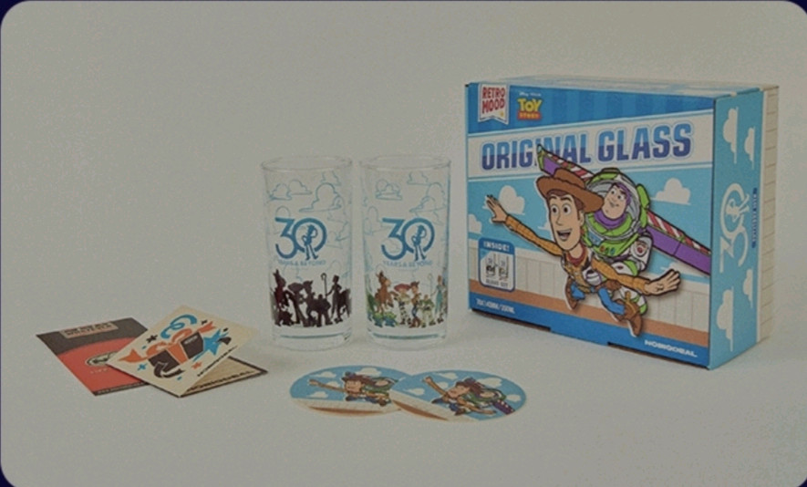디즈니 토이스토리 30주년 변온 글라스 2P 세트--2