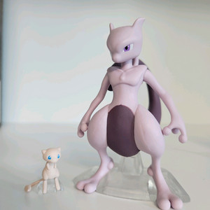 포켓몬 스케일월드 뮤츠 뮤 관동지방 신오지방 피규어