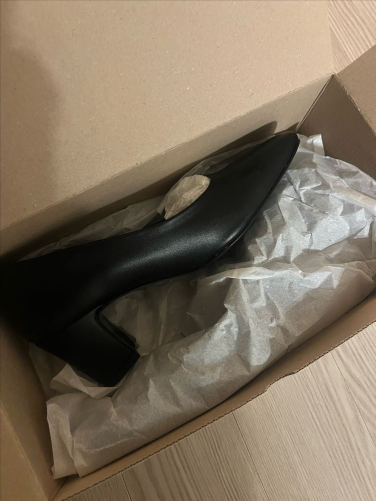 그레이룸 여성 구두 스퀘어 힐 225 새상품급 이미지