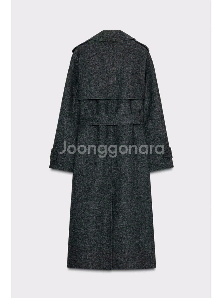 자라 울 벨트 롱 코트 xs 새상품 4070/224/802--1