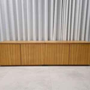 바이헤이데이 물푸레 원목 수납장 TV장 거실장