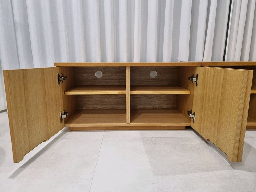 바이헤이데이 물푸레 원목 수납장 TV장 거실장--2