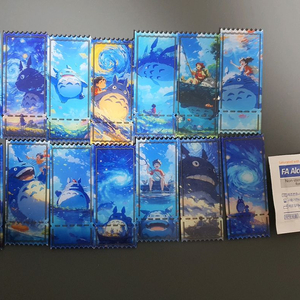 지브리 이웃집 토토로 티켓 아크릴