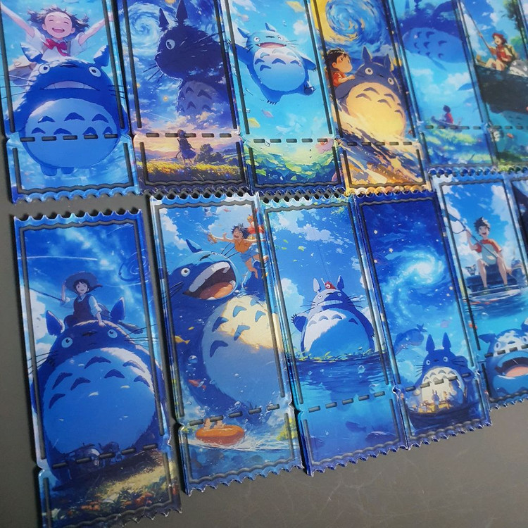 지브리 이웃집 토토로 티켓 아크릴--1