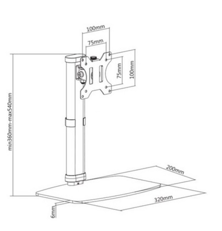 카멜마운트 스탠드 거치대 MSH-27--4