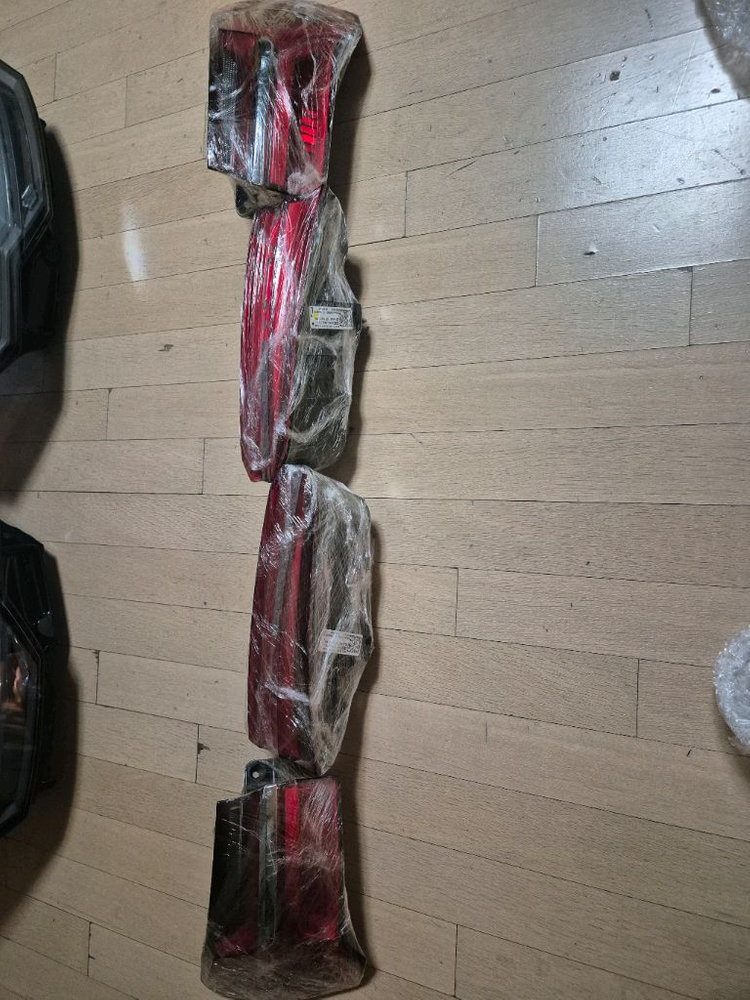 아우디A6(2023년형)호박등 라이트 및 앞뒤전등세트--5