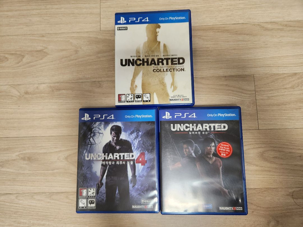 PS4 게임 타이틀 모음 이미지