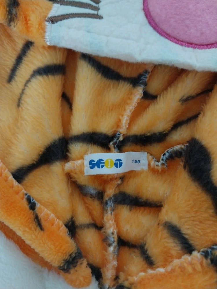 에스핏 캐릭터 동물 수면 잠옷 (150사이즈/호랑이) 이미지