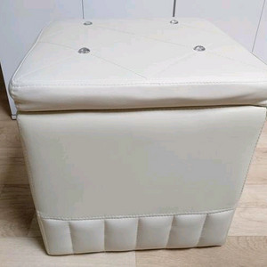 #넓은 수납 스툴 의자 수납 화장대 의자 판매