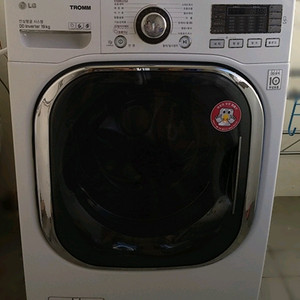 #LG 트롬 DD inverter 드럼 세탁기 19kg 판매 이미지