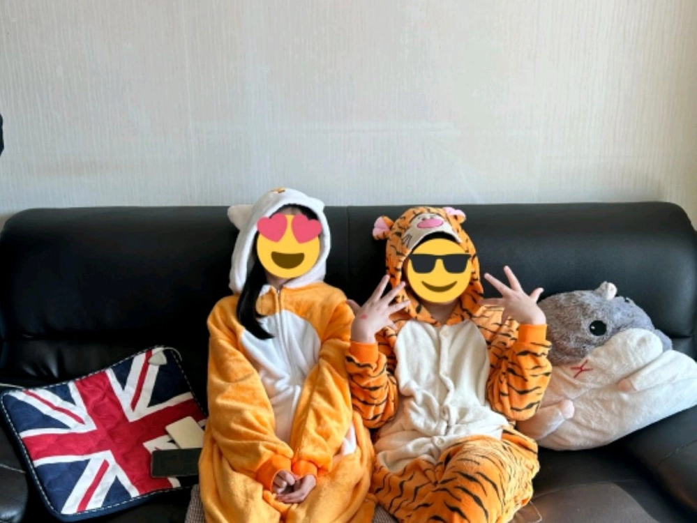 에스핏 캐릭터 동물 수면 잠옷 (150사이즈/여우) 이미지