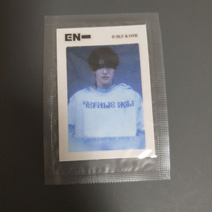 ENHYPEN 엔하이픈 포토카드 롯데 콜라보 과자 스티커 미개봉