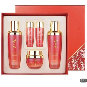 [설수련] 진 한방 농축 스킨케어 5종세트 (주름개선 기능성)