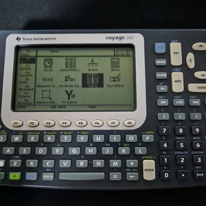 [판매] TI Voyage 200 공학계산기 (박스 풀셋 / 상태 최상)
