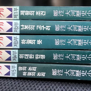 광개토대제 정립 1~5권 소설 역사책 세트