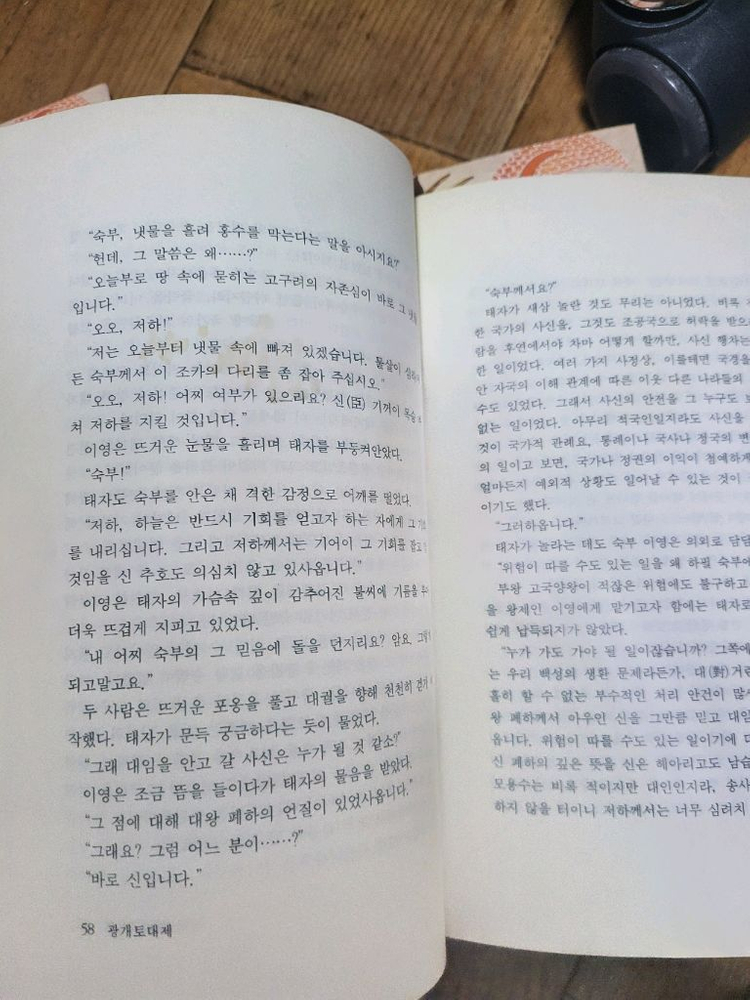 광개토대제 정립 1~5권 소설 역사책 세트--3