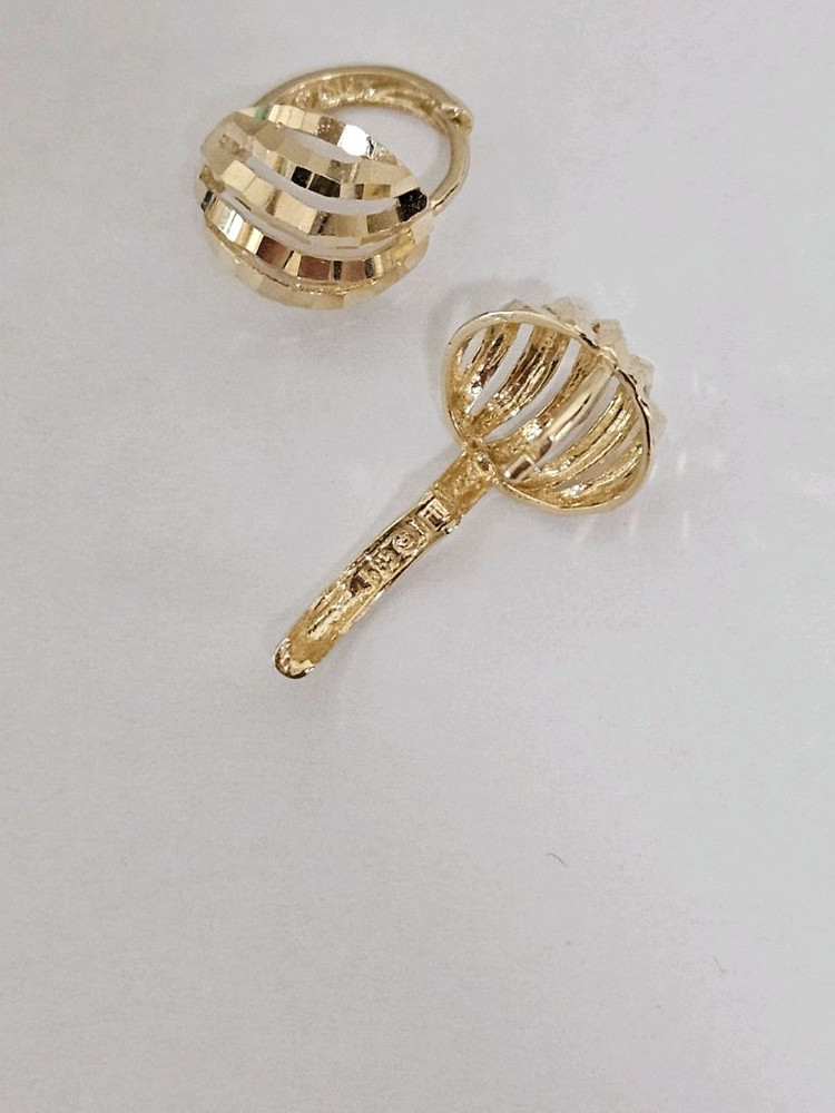 14k 원터치 귀걸이--2