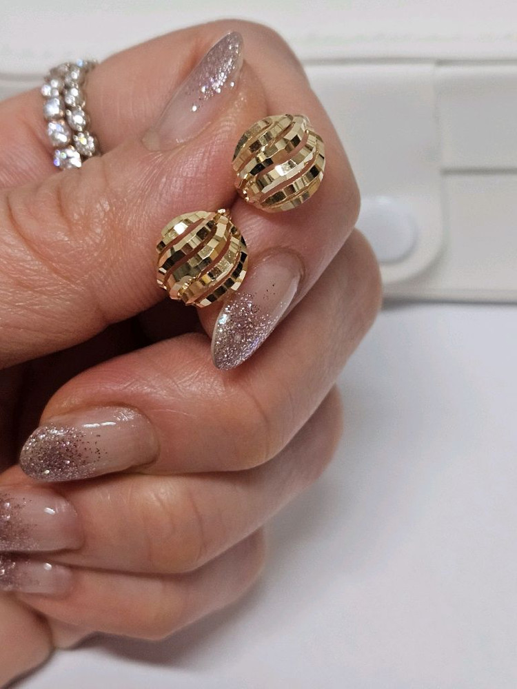 14k 원터치 귀걸이--5