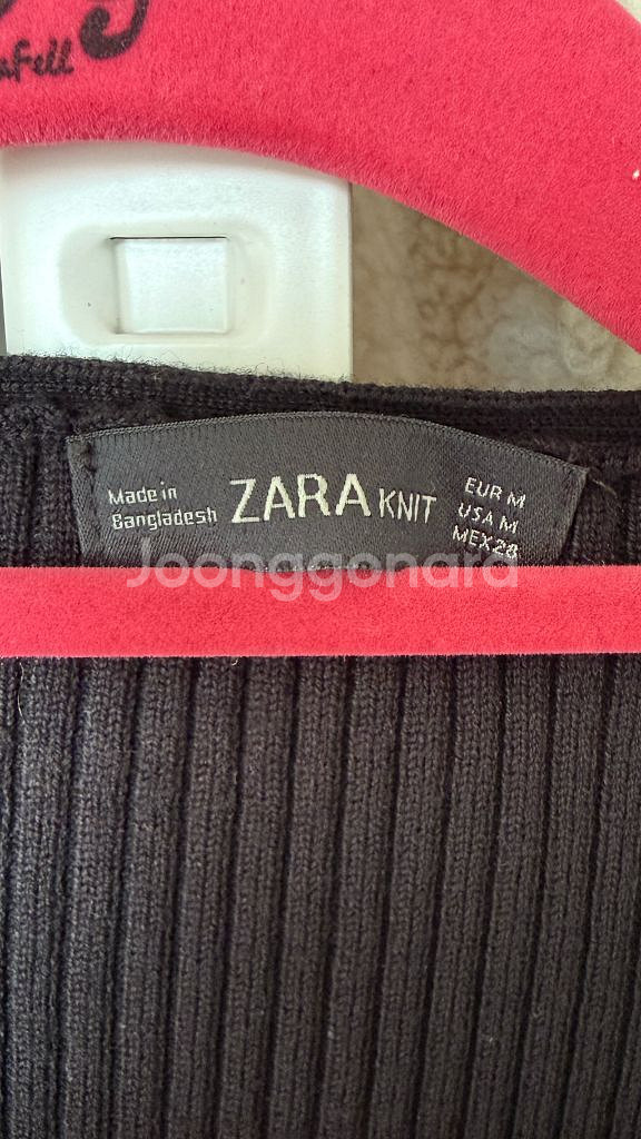 ZARA 자라 니트 원피스 새상품 판매--2