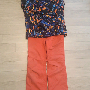 주니어 록시 스키/스노우보드복 상하의 세트 12/L