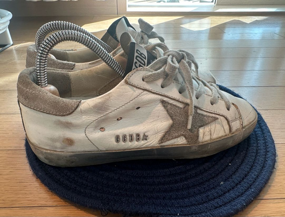 골든구스 슈퍼스타 실버탭 37사이즈(240)--2