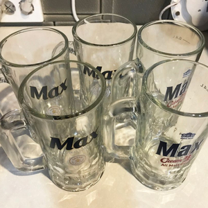 맥주잔 5개 세트 (카스 500ml)