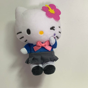 산리오 헬로키티 아베일 교복 인형 키링 이미지