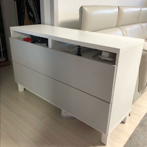 서울 이케아 베스토 라프비켄 TV장 4단 서랍장