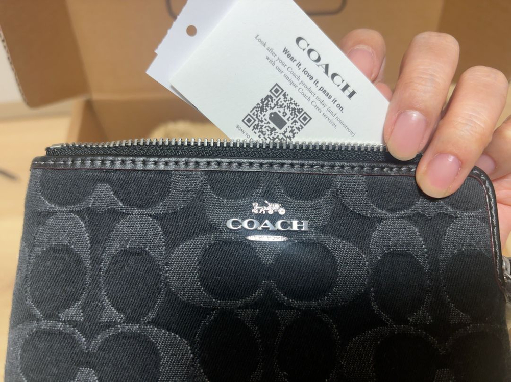 코치 미니파우치 새상품--1