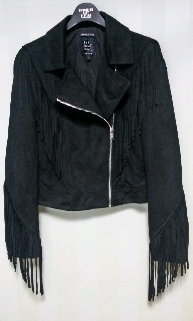 스웨이드 벨벳원단 자켓 새제품--8