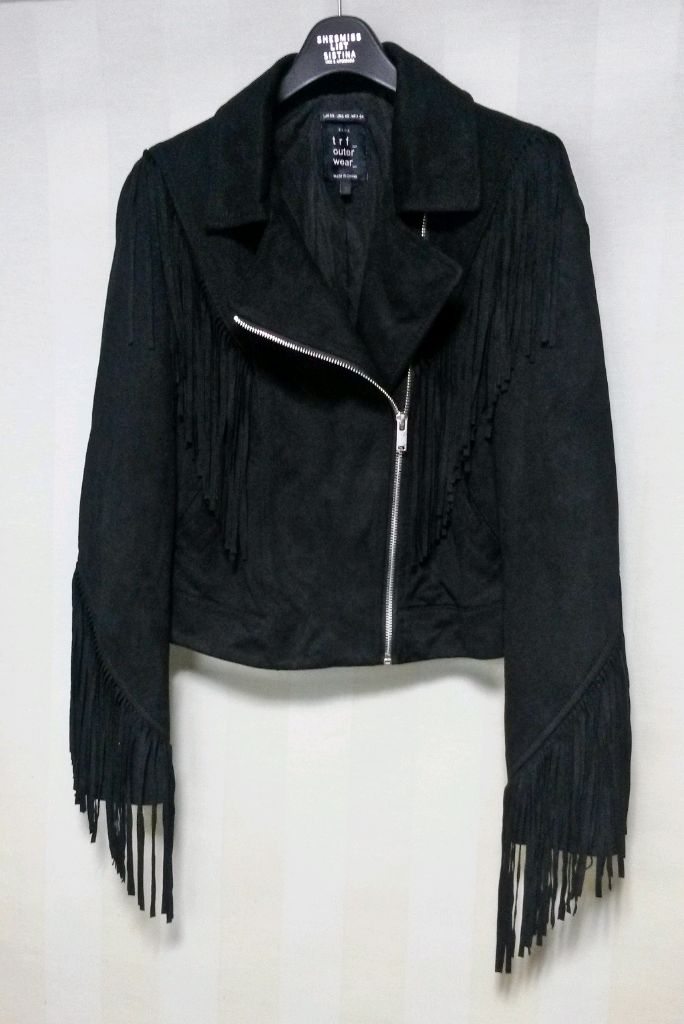 스웨이드 벨벳원단 자켓 새제품--9