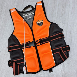 [SCHNEIDER] 어린이 아동 키즈 슈나이더 구명조끼 80kg 이하 사용 3회 착용