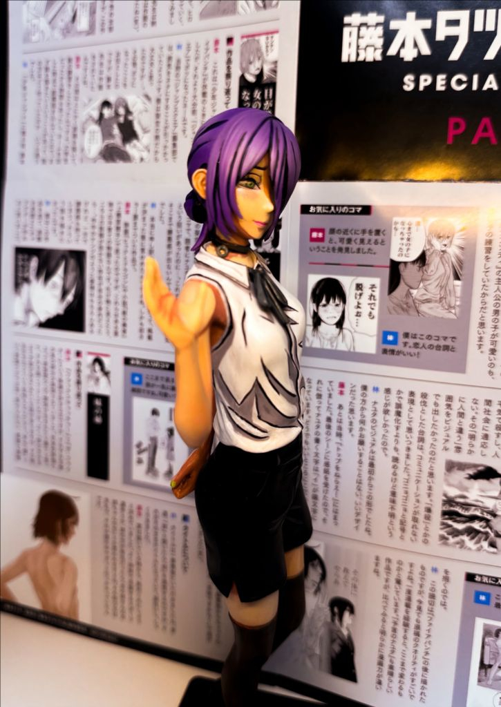 체인소맨 레제 피규어 리페인트 2D도색 애니도색 도색작 레제편 한정판 작품 레진 룩업 덴지 포치타 마키마 밤 이미지