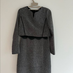 잇미샤 트위드 원피스