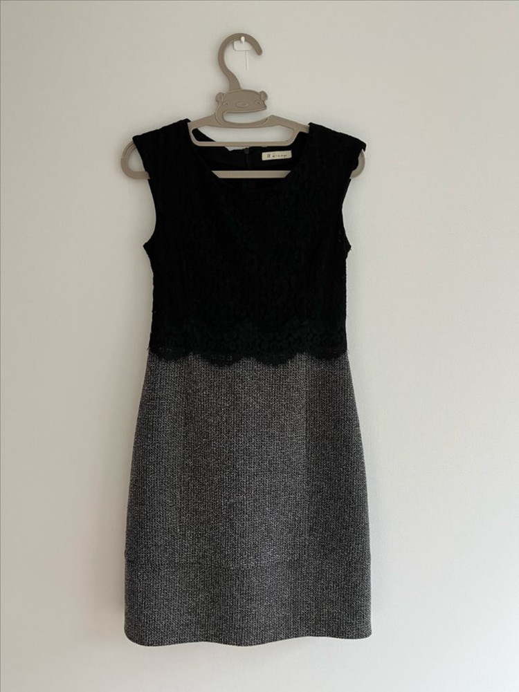 잇미샤 트위드 원피스--6