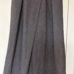 써스데이 아일랜드 체크 패턴 바지