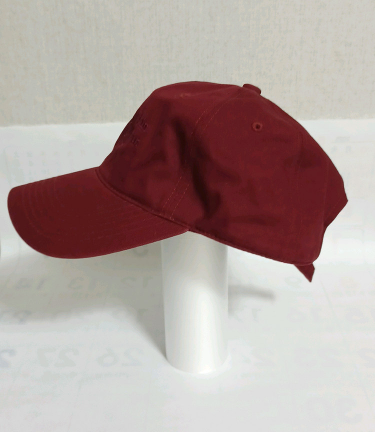 (새거) 와인색 모자 볼캡--3