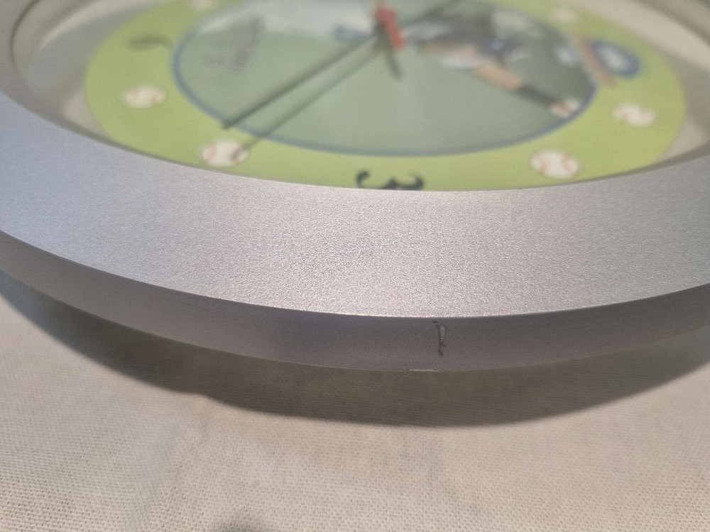 삼성 라이온즈 2002년 한국시리즈 우승 이승엽 MVP 기념 벽시계 이미지