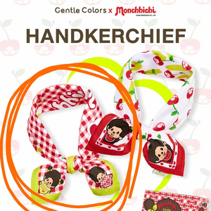 Gentle colorsXMonchhichi 손수건