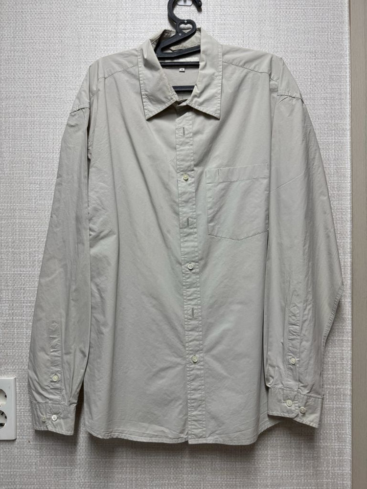 [새상품] 유니온블루 에디터 셔츠 그레이 - S 이미지