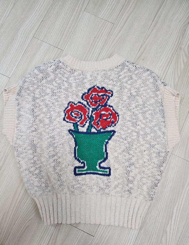 리미떼두두 니트조끼(m)--2