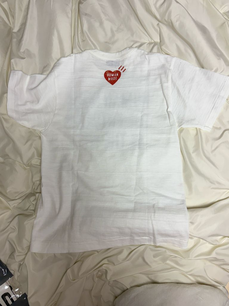 휴먼메이드 반팔티셔츠 xl 화이트--1