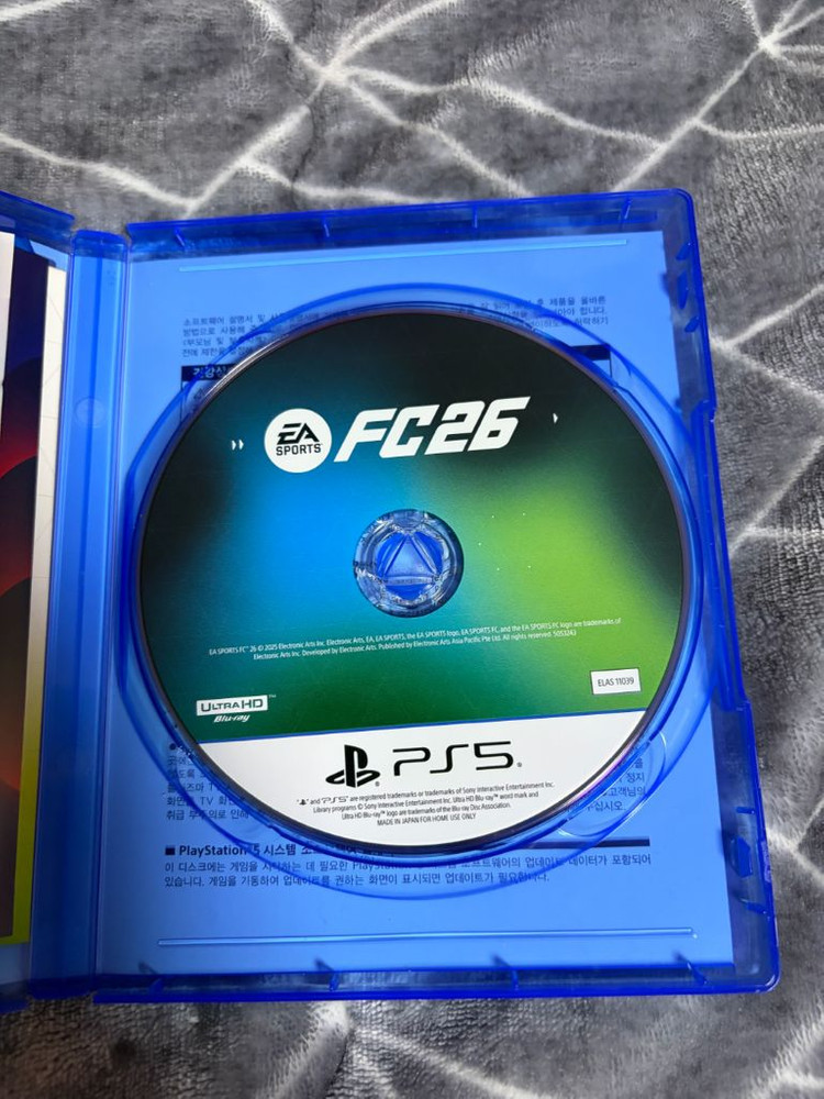 플스5 FC26 디스크 판매--1